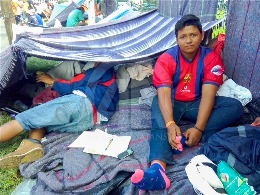 Caravana Migrante en Ciudad de México