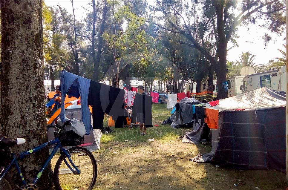 Caravana Migrante en Ciudad de México