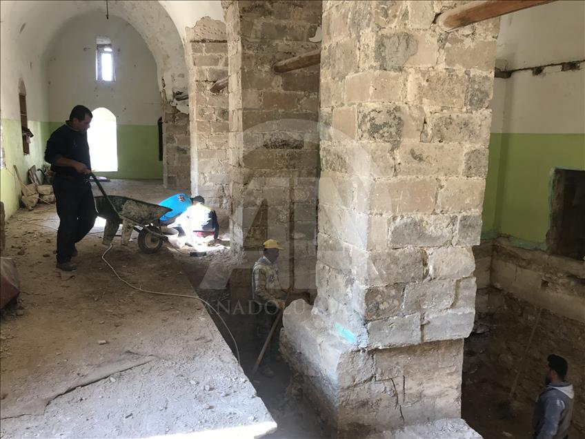 Hasankeyf'teki 609 yıllık Er-Rızk Camisi taşınıyor