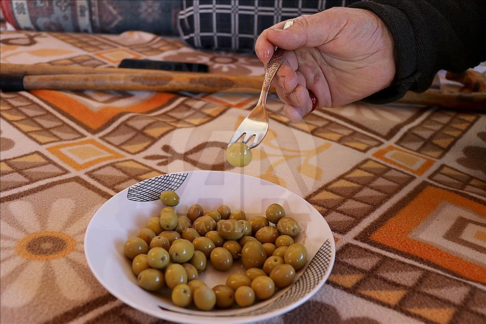 "الزيتون المُرمّد" يٌزين موائد ولاية هطاي التركية
