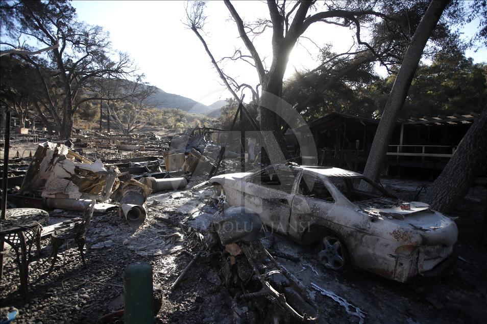 California'daki yangında can kaybı artıyor