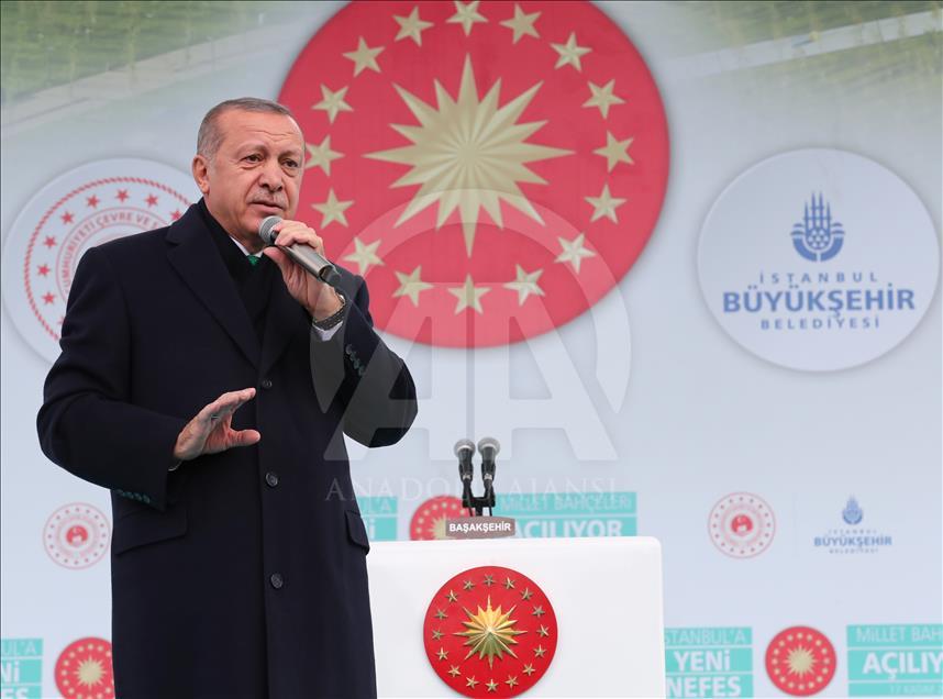 Cumhurbaşkanı Erdoğan İstanbul'da 