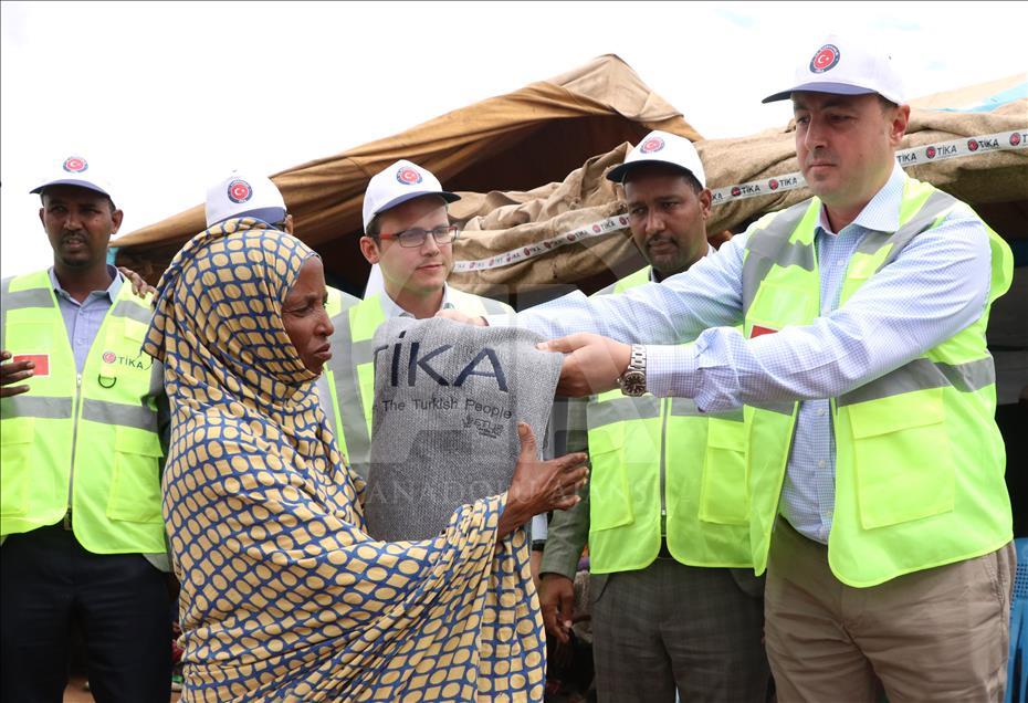 Turkey donates 18,000 blankets in Ethiopia