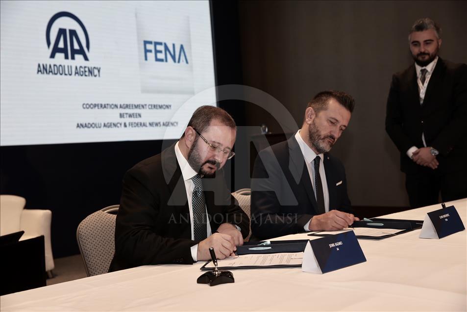 AA ile FENA arasında iş birliği