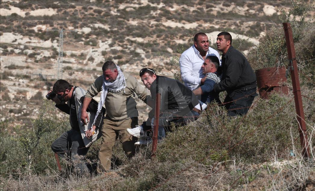 İsrail askerleri Batı Şeria’da fidan dikme faaliyetine müdahale etti