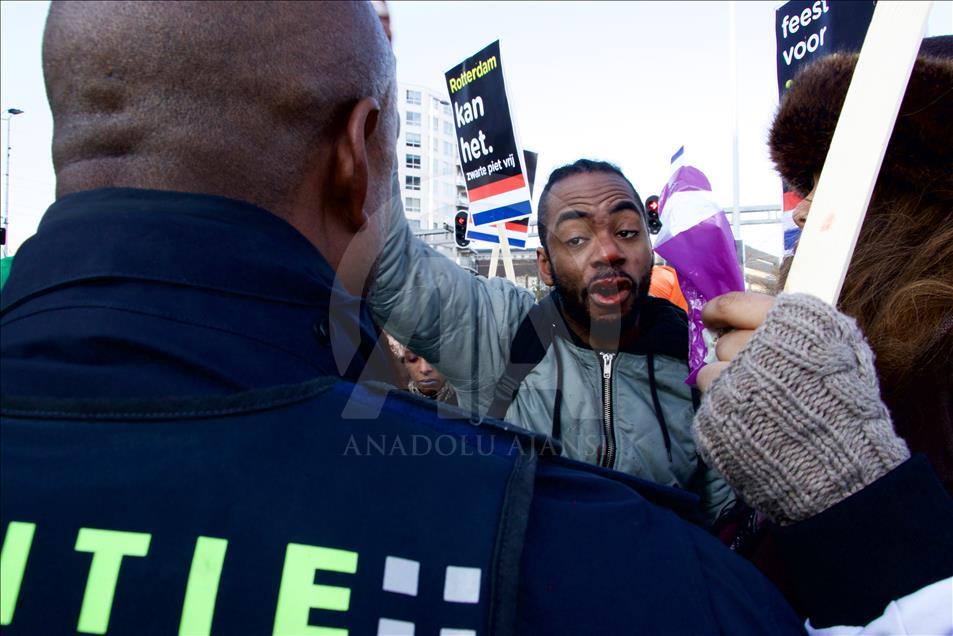 Protest against racism in the Netherlands
