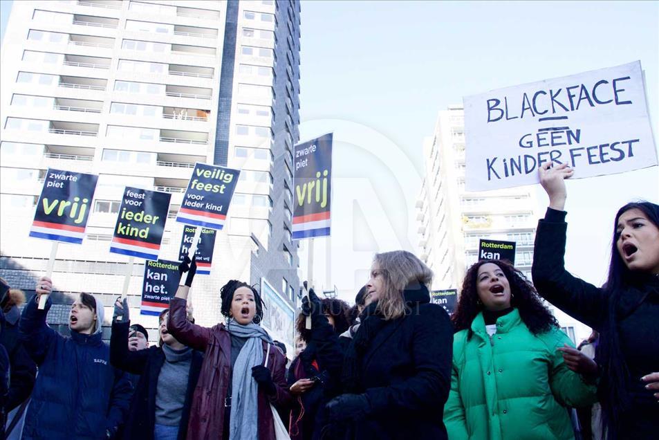 Protesta contra el racismo en los Países Bajos