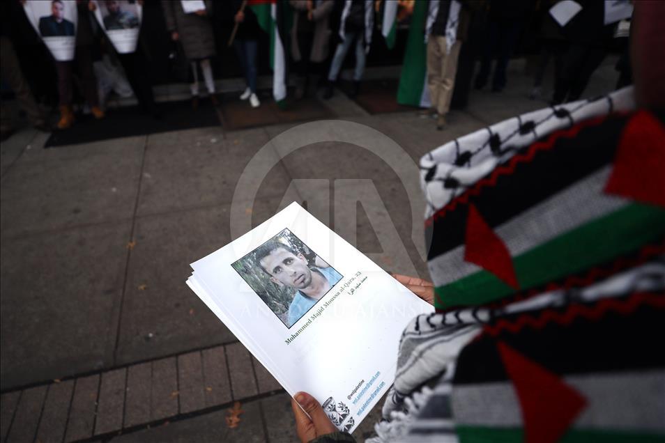 تظاهرات علیه حملات اسرائیل به فلسطینیان در نیویورک