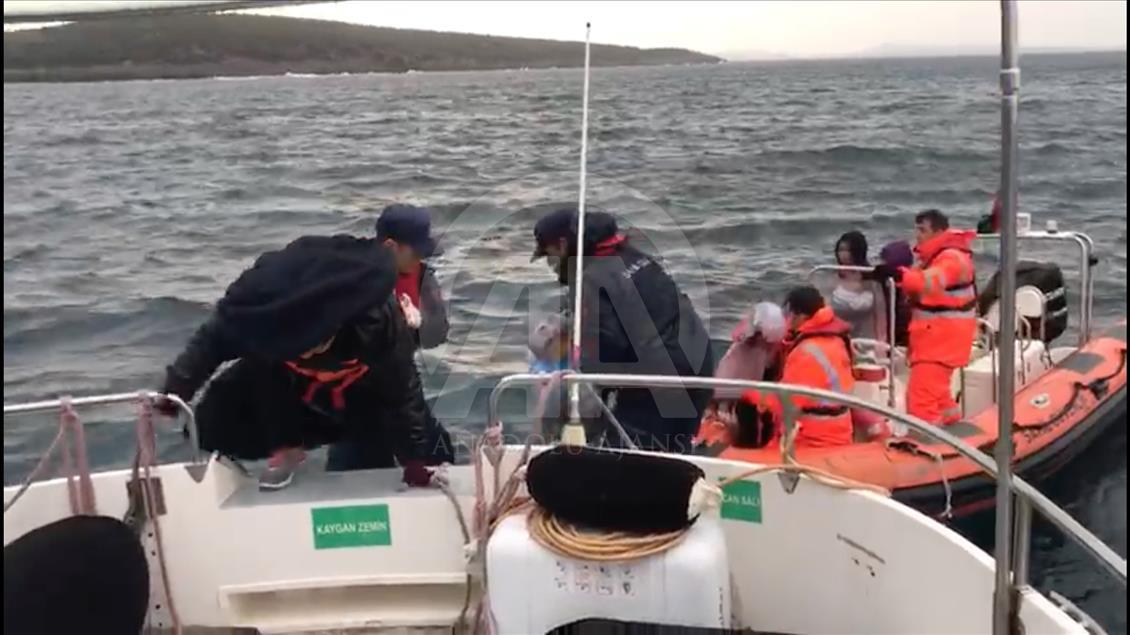 В Эгейском море спасены 44 нелегальных мигранта
