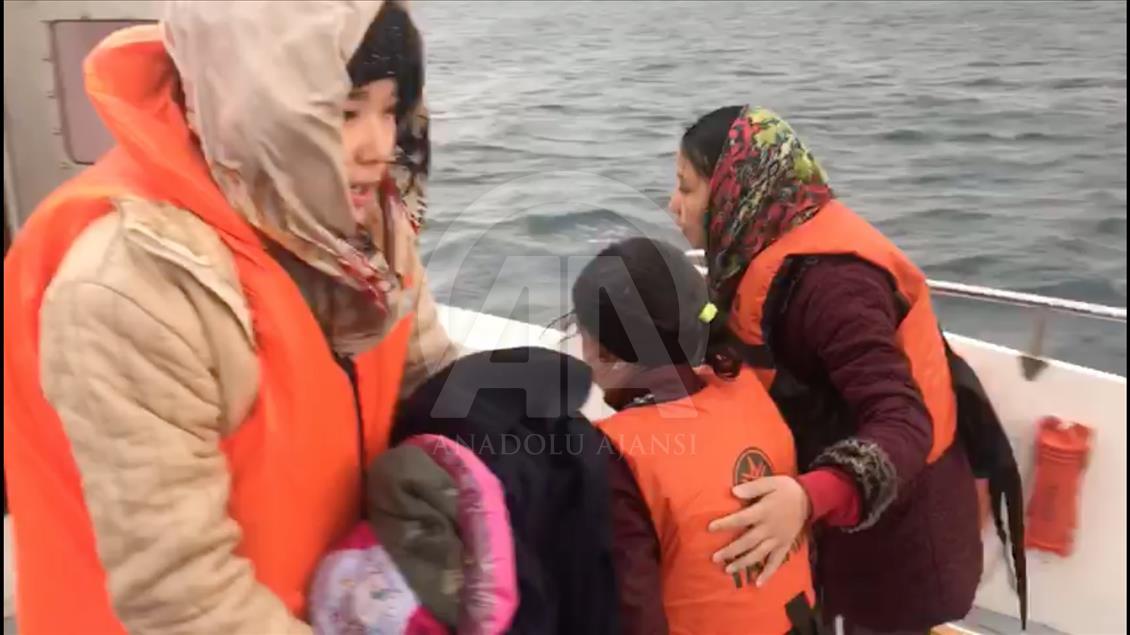 В Эгейском море спасены 44 нелегальных мигранта