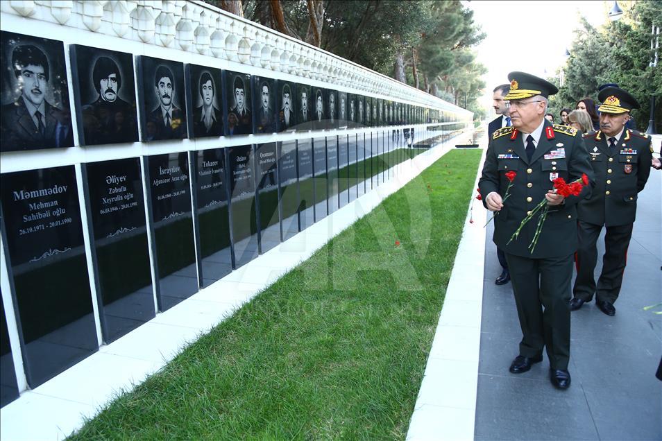 Genelkurmay Başkanı Güler Azerbaycan'da 