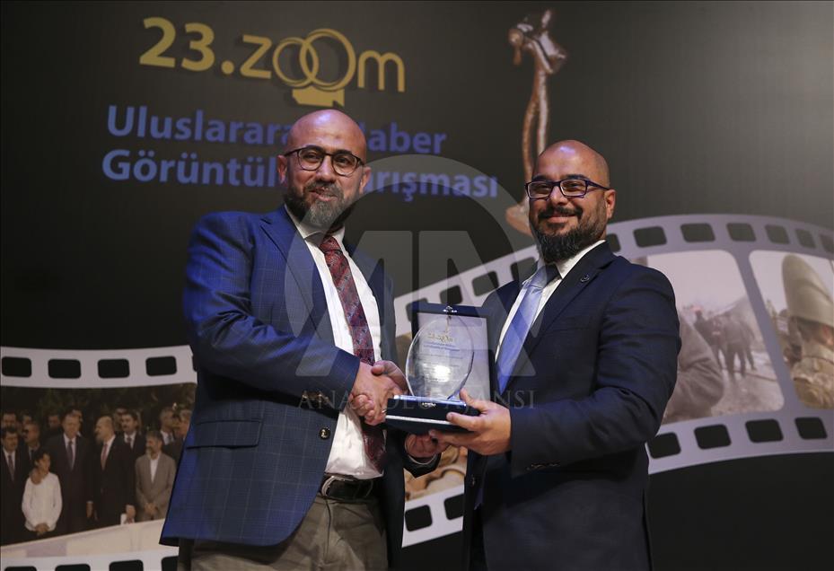 23. Zoom Uluslararası Haber Görüntüleri Yarışması ödül töreni
