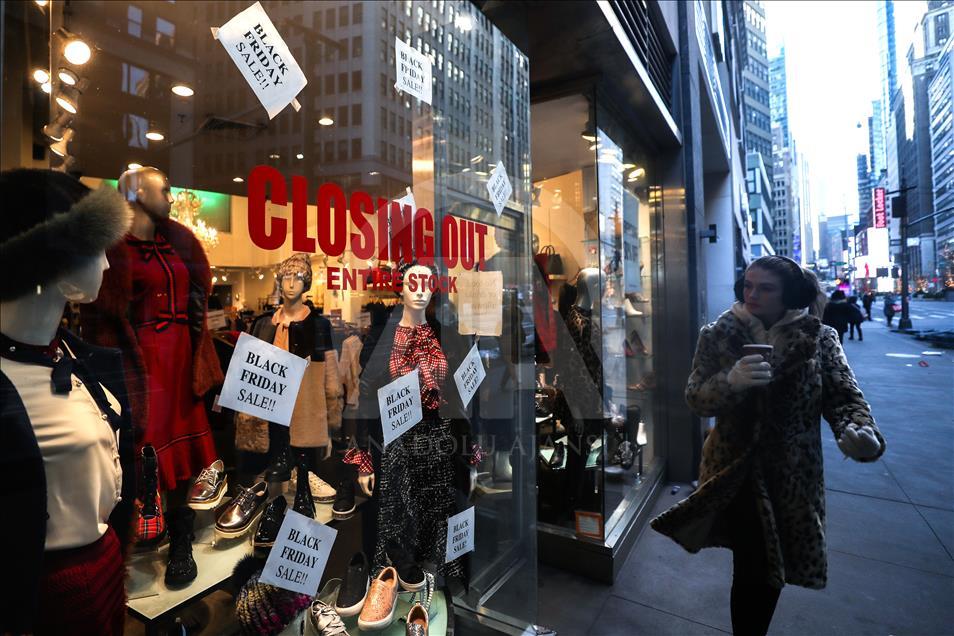 "Black Friday" sales in New York