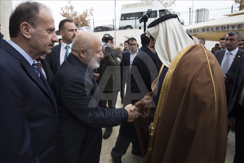 Abdullah Bin Ali Al Attiyah Camisi'nin açılış töreni