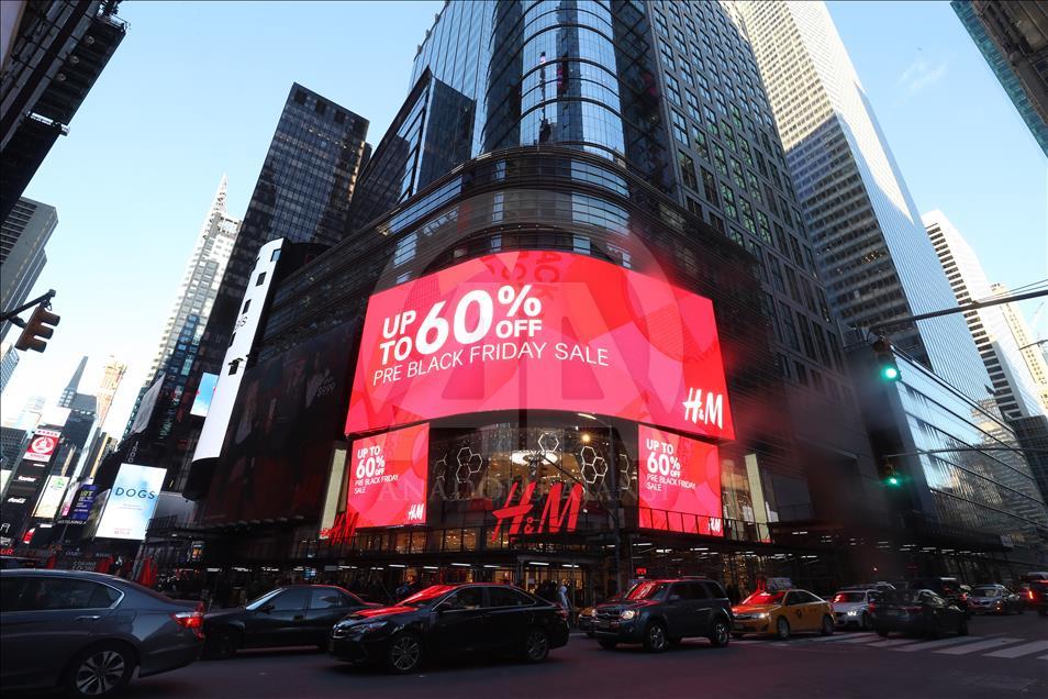 "Black Friday" sales in New York