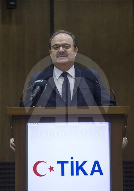 TİKA'da veda töreni