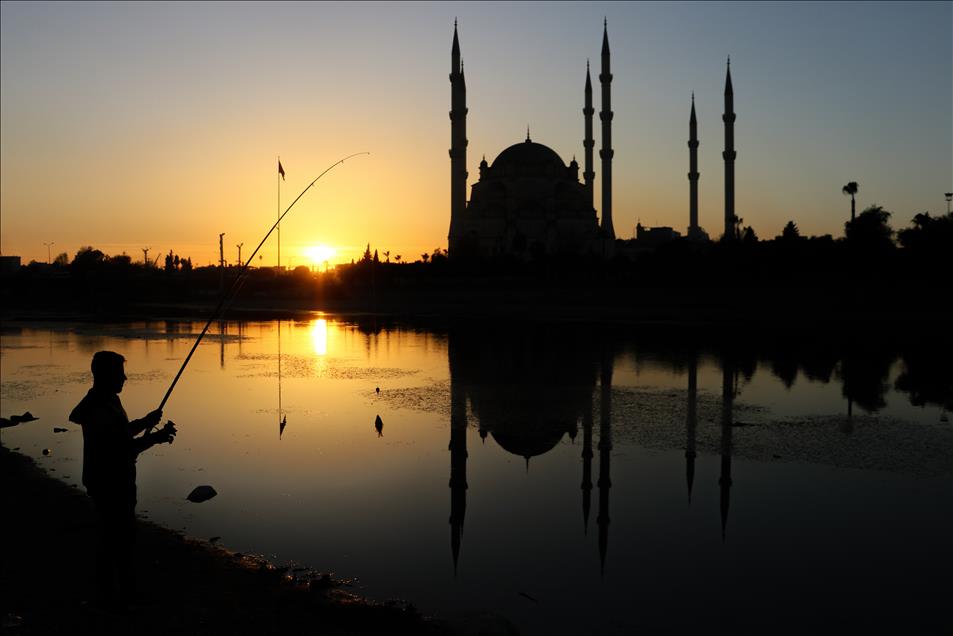 Adana'da gün batımı