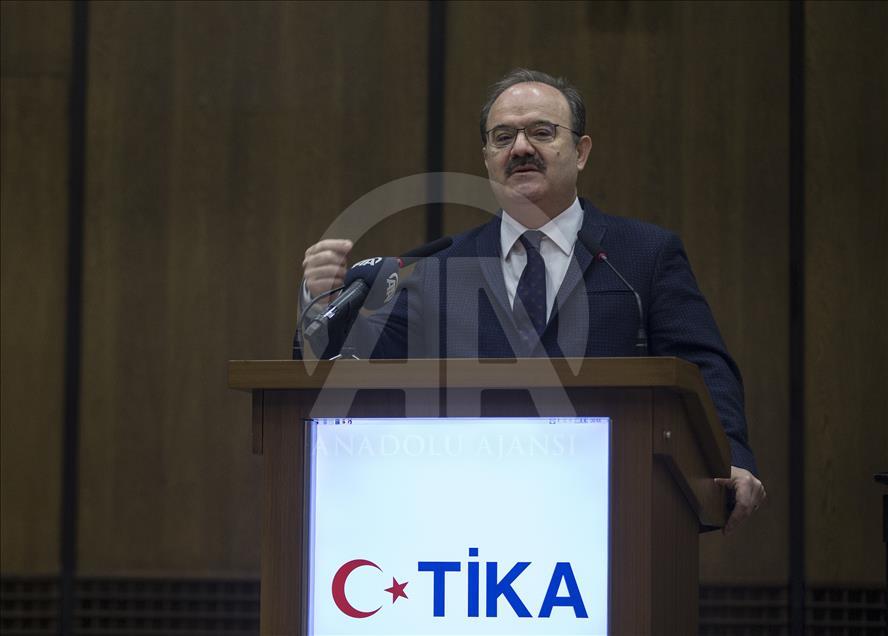 TİKA'da veda töreni