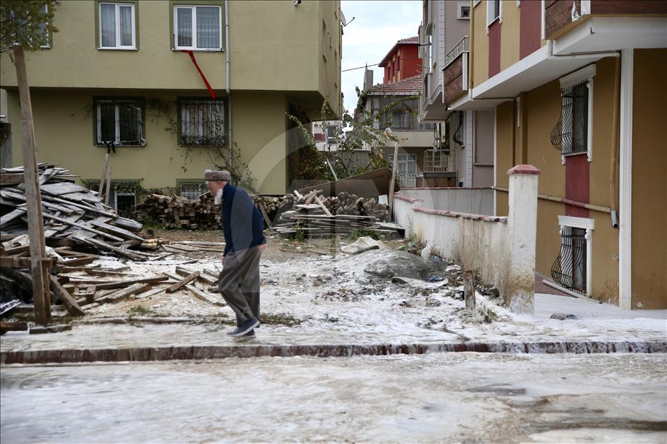 İstanbul'da askeri helikopterin düşmesi 