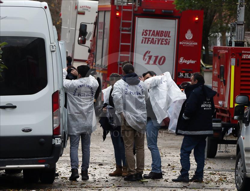İstanbul'da askeri helikopterin düşmesi