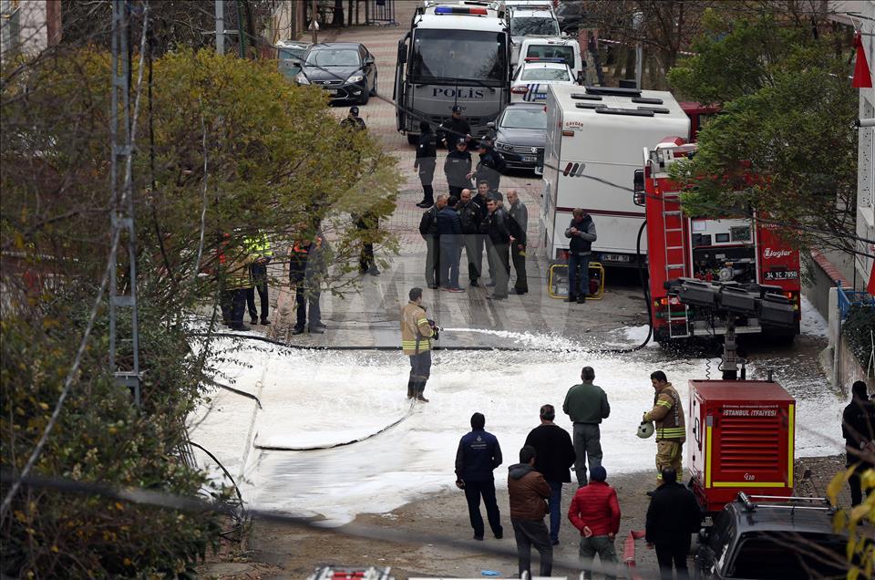 İstanbul'da askeri helikopterin düşmesi