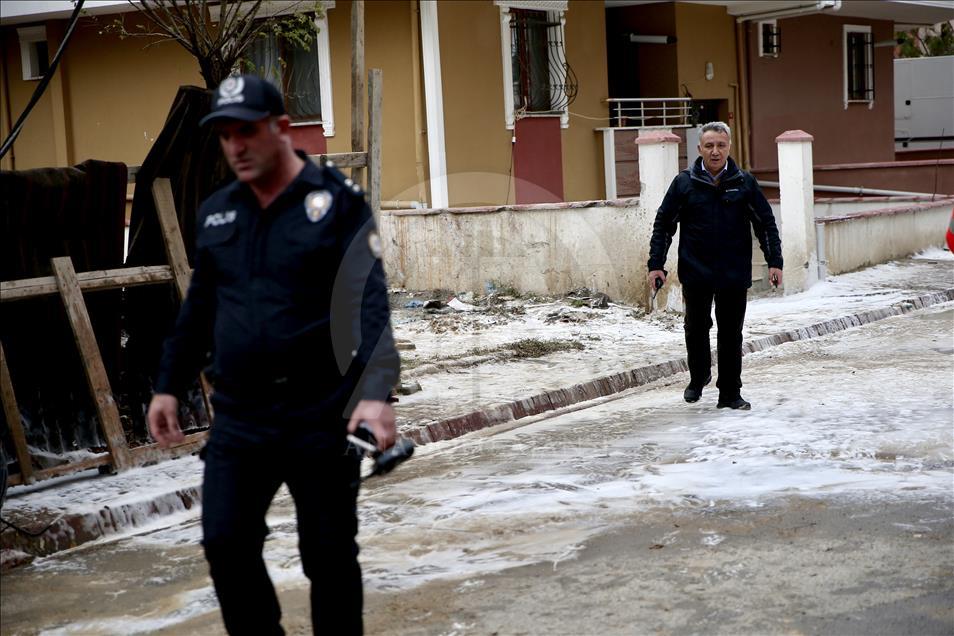 İstanbul'da askeri helikopterin düşmesi 