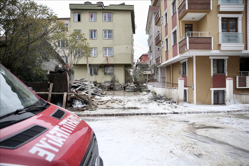 İstanbul'da askeri helikopterin düşmesi 