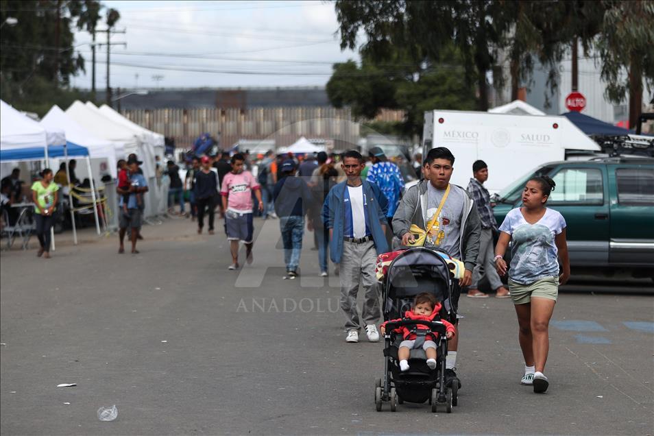 Tijuana'ya gelen göçmen sayısı 9 bine ulaştı