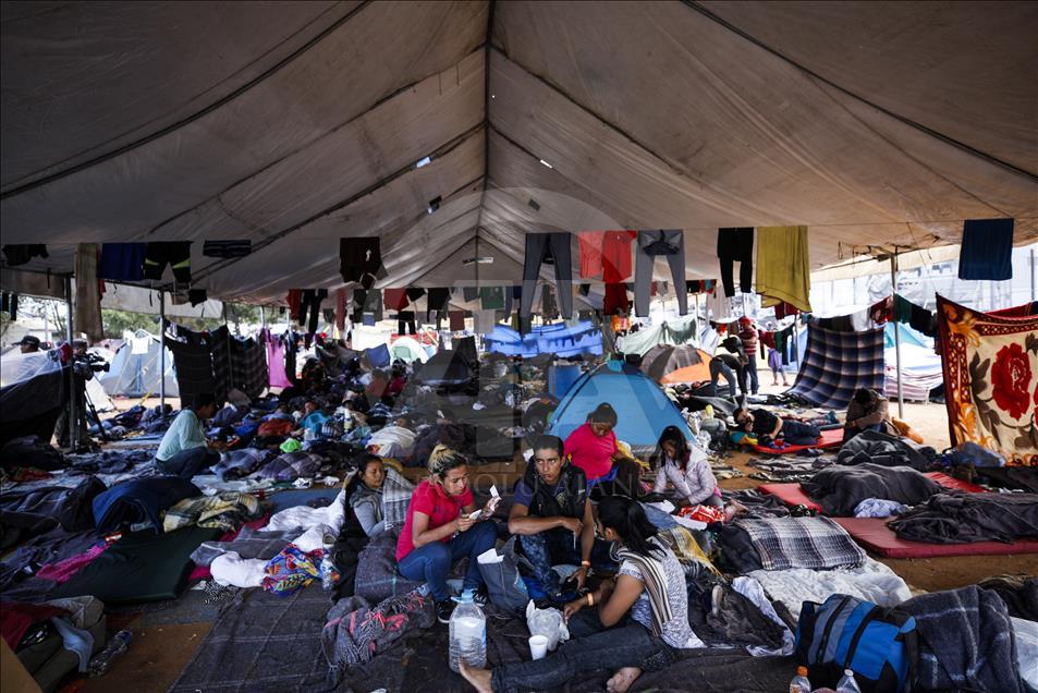 Tijuana'ya gelen göçmen sayısı 9 bine ulaştı
