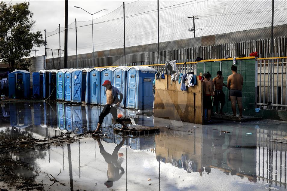 Tijuana'ya gelen göçmen sayısı 9 bine ulaştı