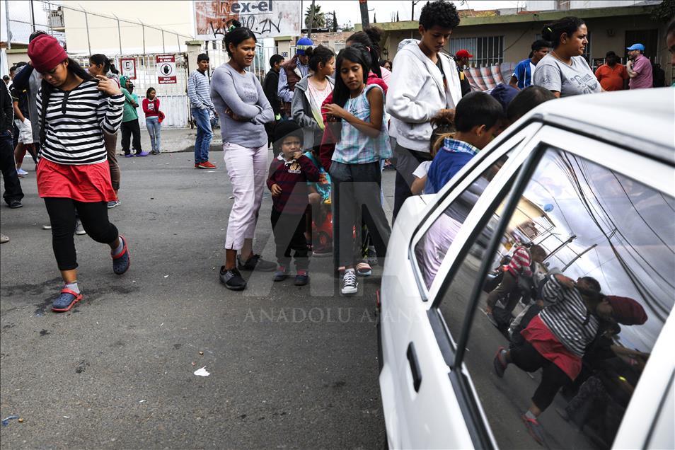 Tijuana'ya gelen göçmen sayısı 9 bine ulaştı