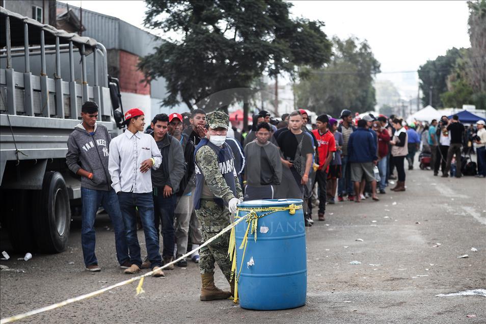 Tijuana'ya gelen göçmen sayısı 9 bine ulaştı