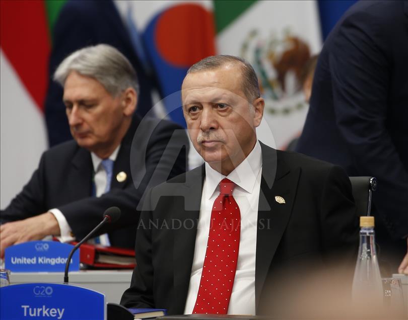 Cumhurbaşkanı Erdoğan, G20'de