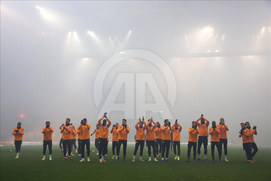 Galatasaray'dan taraftara açık antrenman