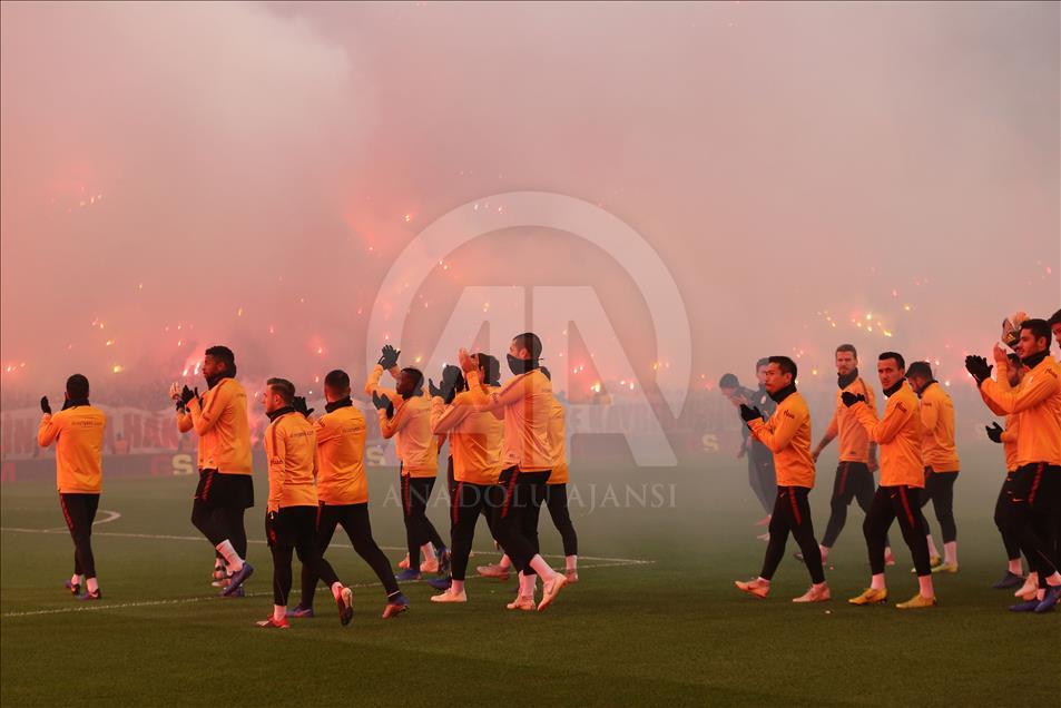 Galatasaray'dan taraftara açık antrenman