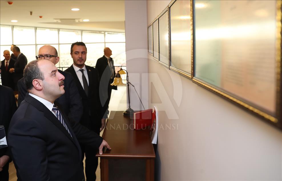 MAKÜ Prof. Dr. İlhan Varank Kütüphanesi açılışı
