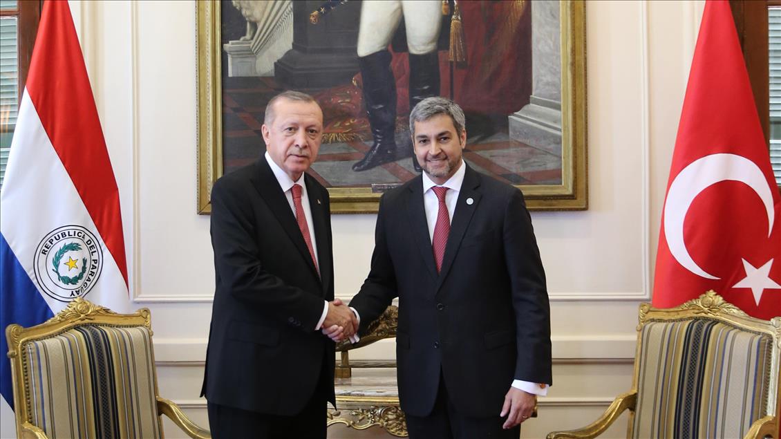 Cumhurbaşkanı Erdoğan Paraguay'da