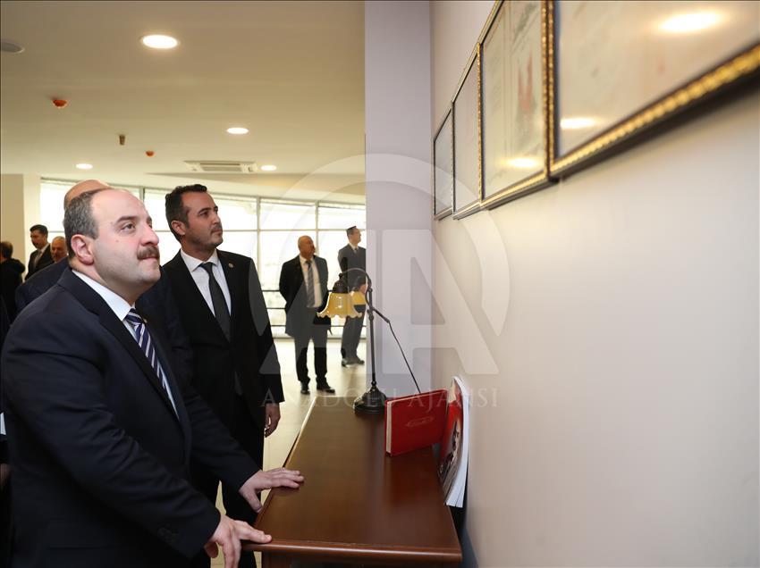 MAKÜ Prof. Dr. İlhan Varank Kütüphanesi açılışı