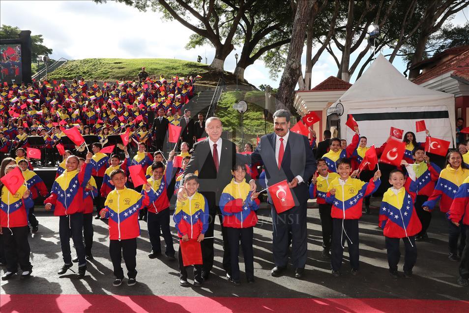 Cumhurbaşkanı Erdoğan Venezuela’da