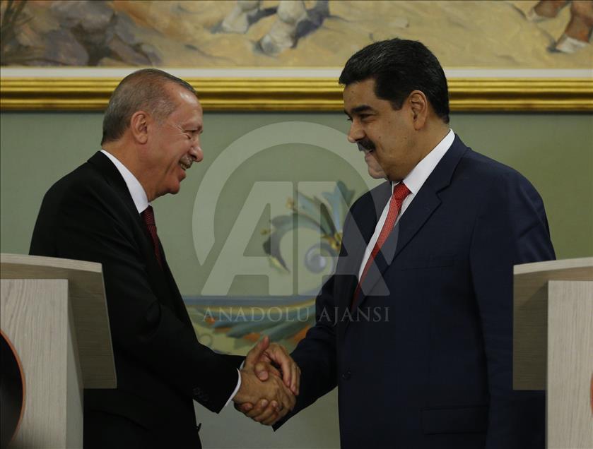 Cumhurbaşkanı Erdoğan Venezuela’da