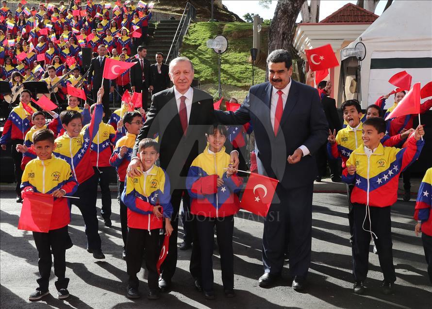 Cumhurbaşkanı Erdoğan Venezuela’da