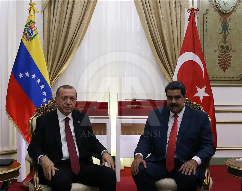 Cumhurbaşkanı Erdoğan Venezuela’da