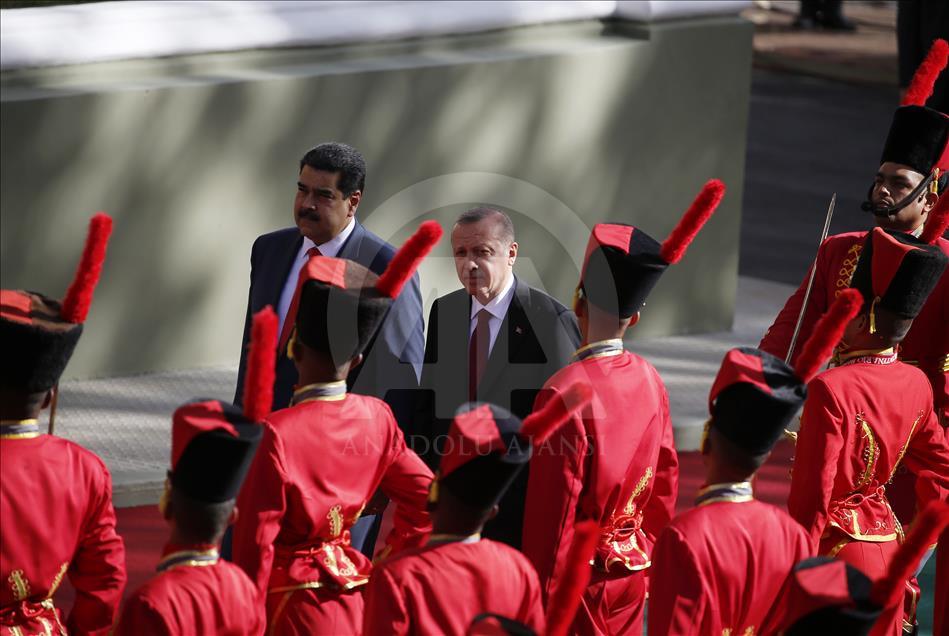 Cumhurbaşkanı Erdoğan Venezuela’da