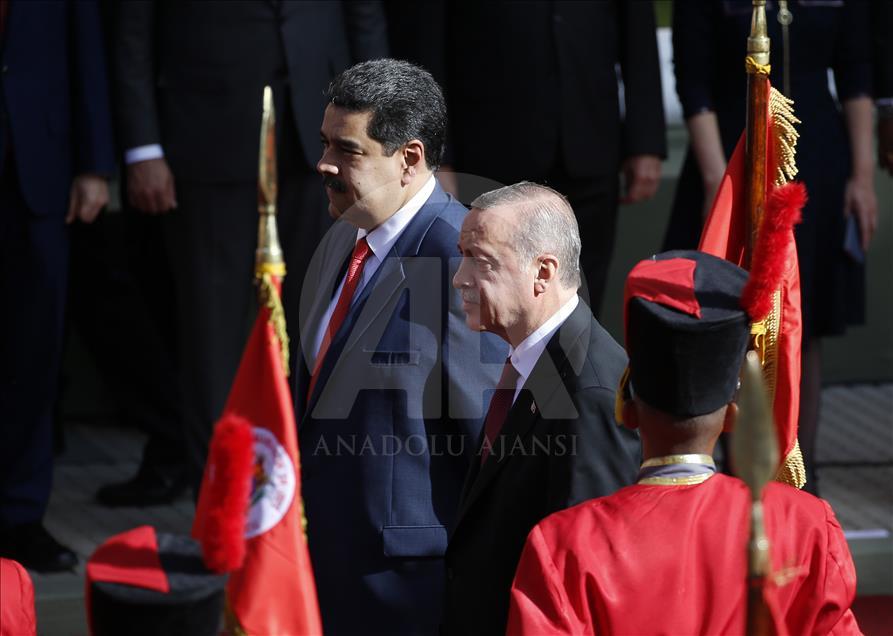 Cumhurbaşkanı Erdoğan Venezuela’da