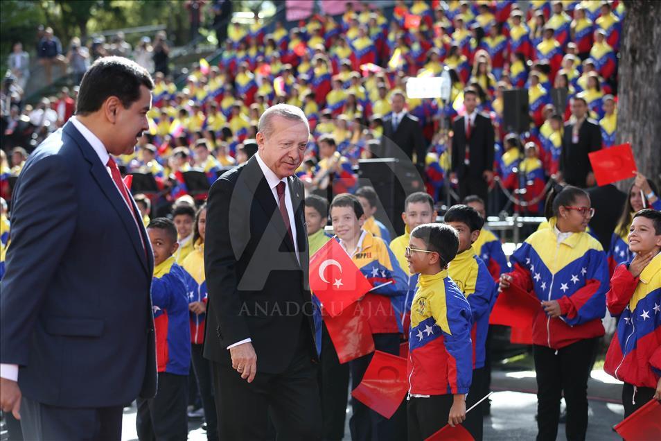 Cumhurbaşkanı Erdoğan Venezuela’da