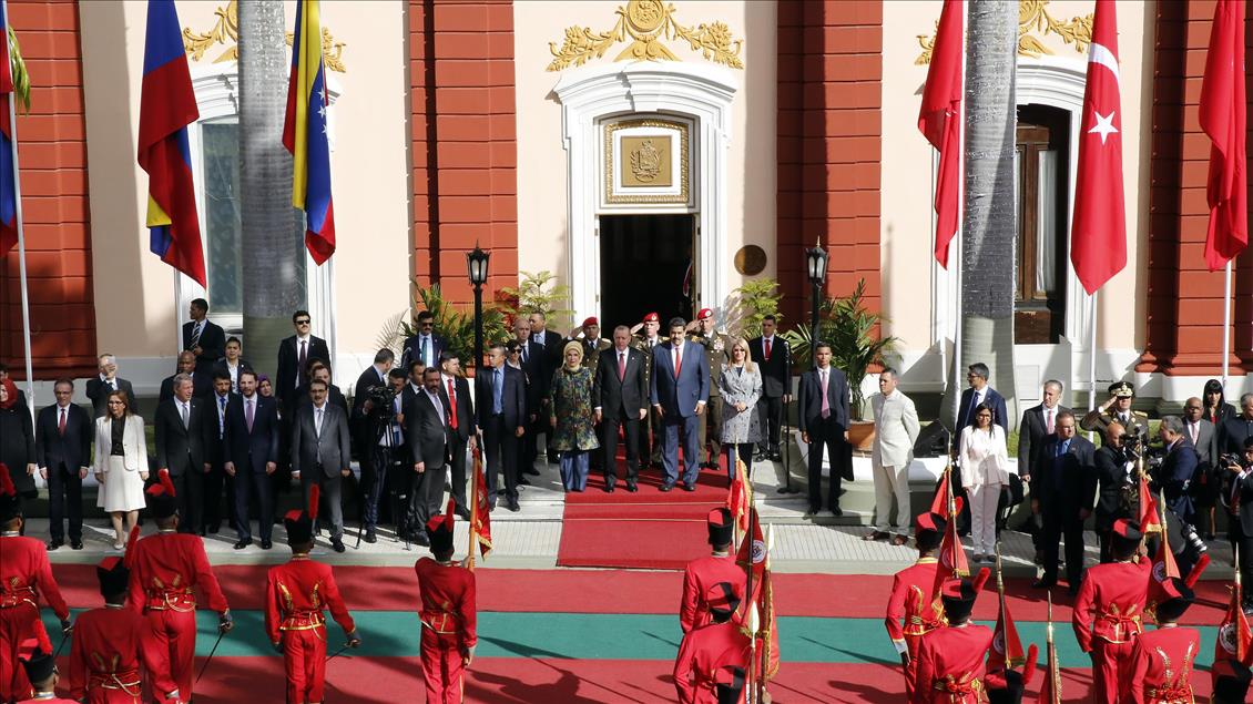 Cumhurbaşkanı Erdoğan Venezuela’da