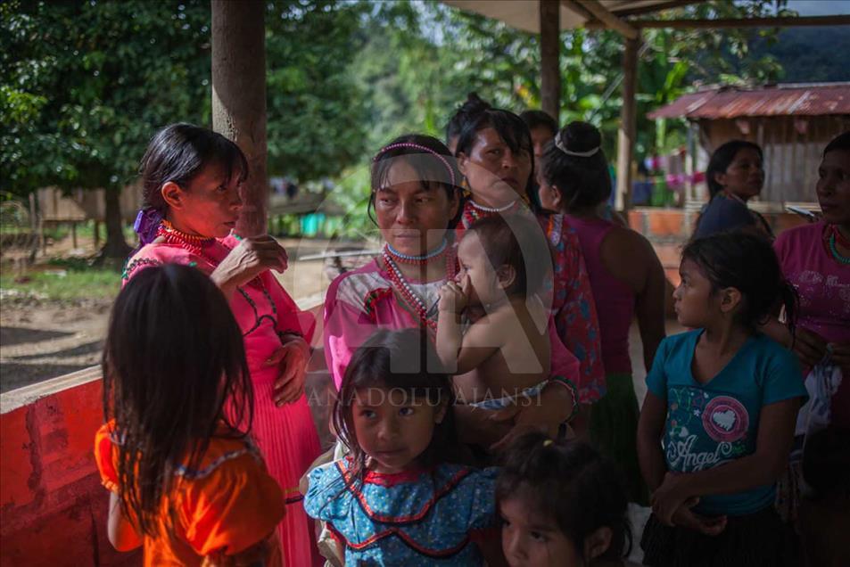 Indígenas embera en el departamento de Risaralda