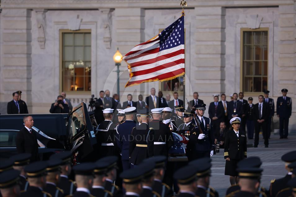 Homenaje a George H. W. Bush en el Capitolio de EEUU