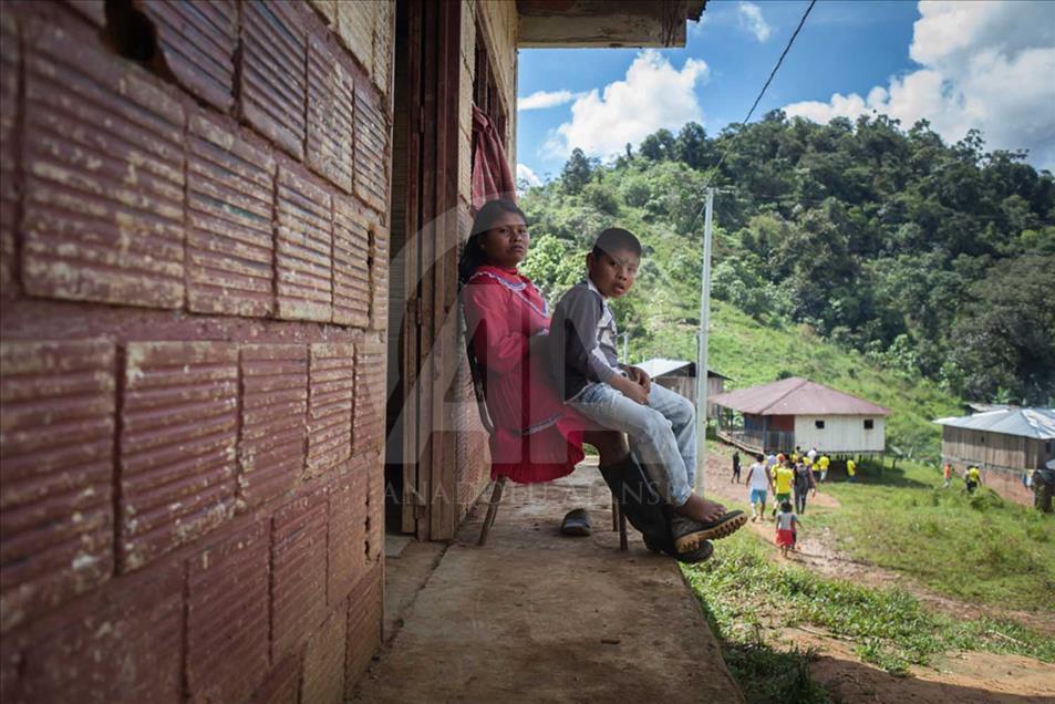Indígenas embera en el departamento de Risaralda