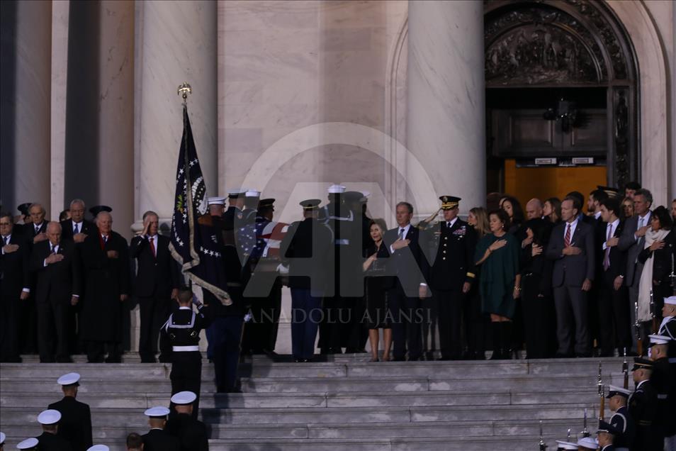 Homenaje a George H. W. Bush en el Capitolio de EEUU